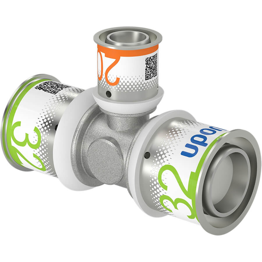 Uponor S-Press Plus Pressfitting T-Stück reduziert