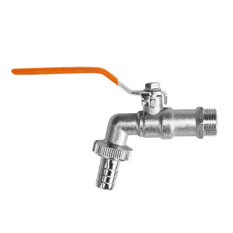 Bradas kogelkraan messing met slangadapter 1/2 inch