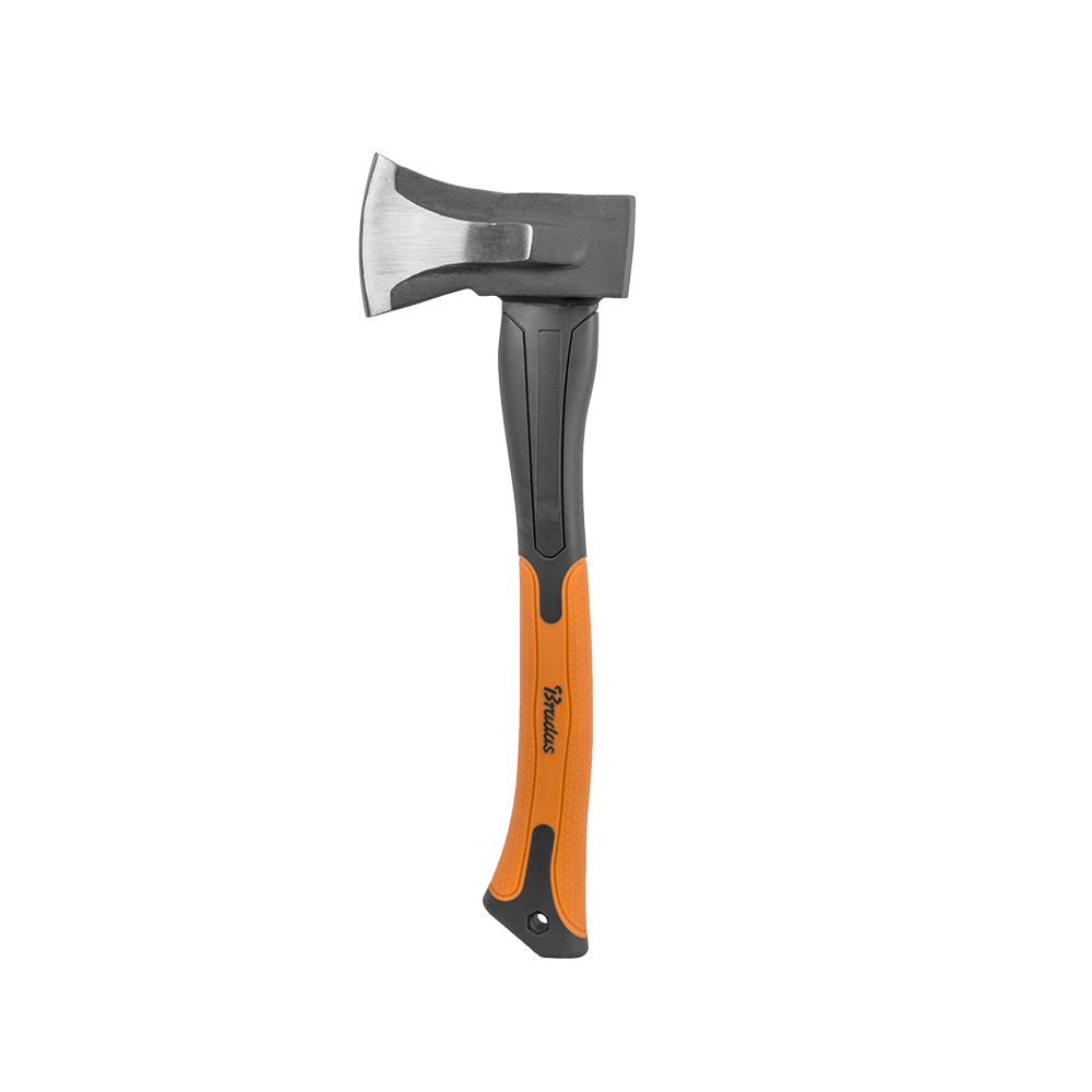 Bradas Spaltbeil 1000g mit Fiberglasstiel und rutschfestem Griff.
