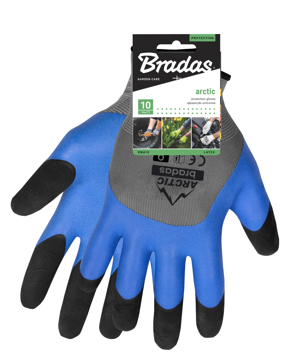 Bradas Gartenhandschuhe Arctic Latex Größe 7