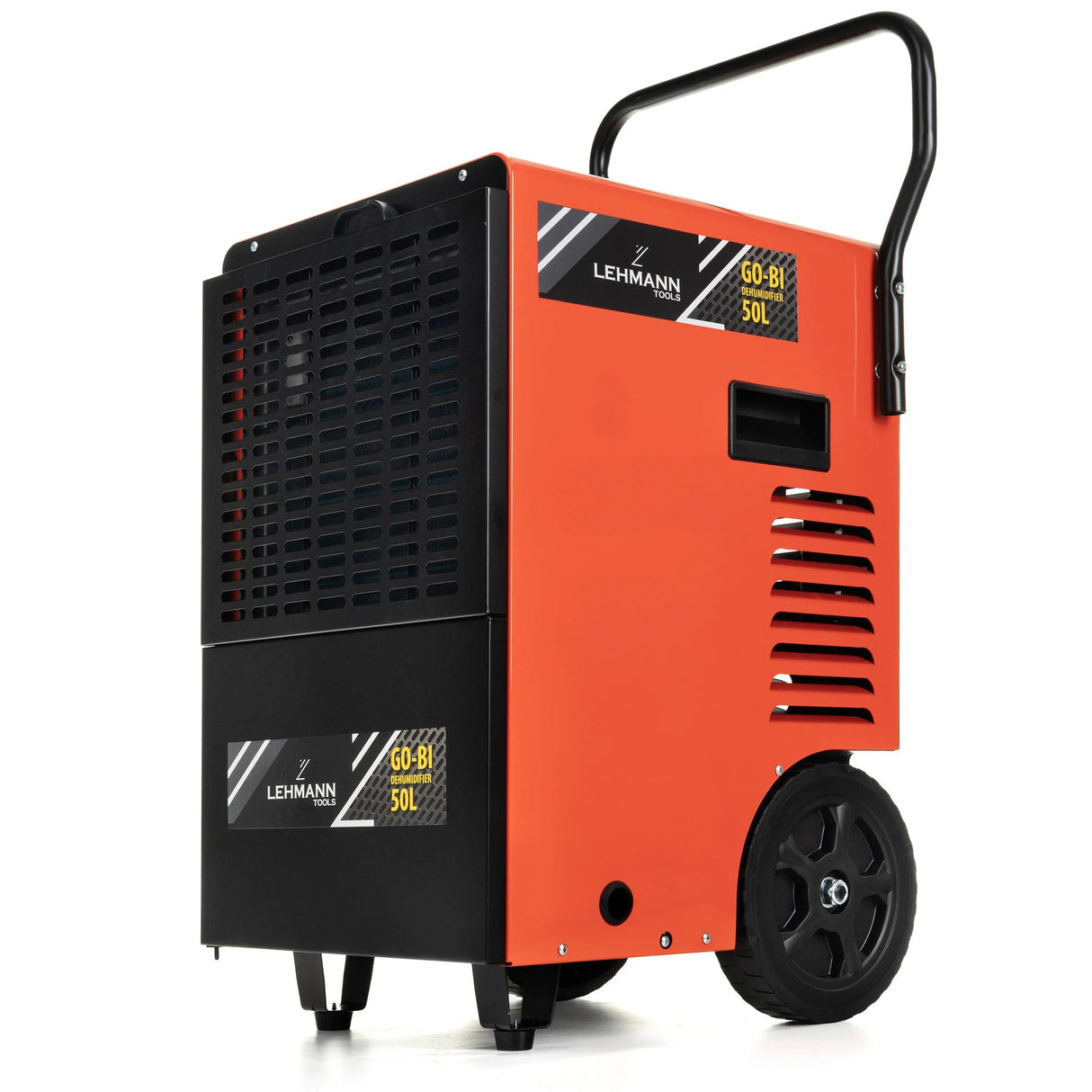 Lehmann Industrieluftentfeuchter 50L/24h – ideal zur Feuchtigkeitsbekämpfung auf Baustellen.