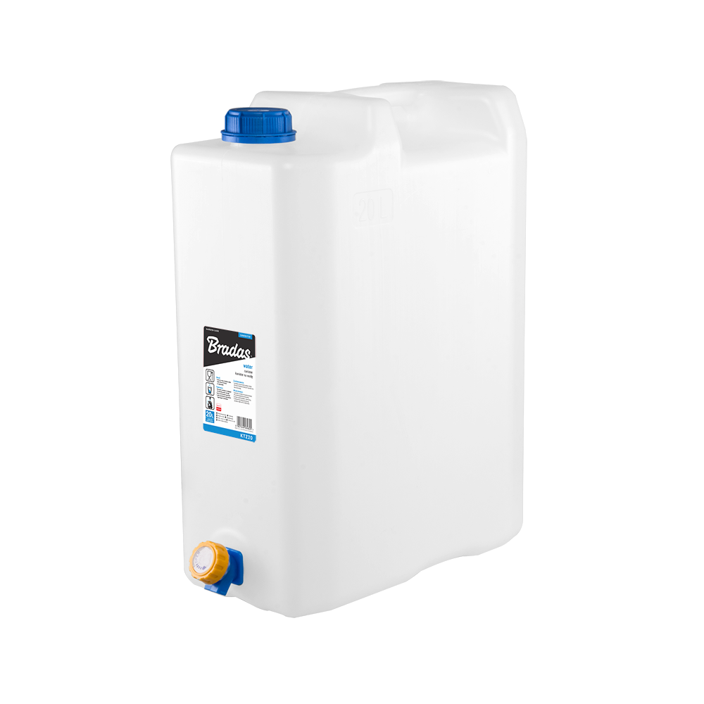 Bradas Wasserkanister mit Auslaufhahn