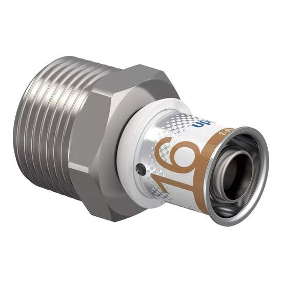 Uponor S-Press Plus Pressfitting Außengewinde-Übergang