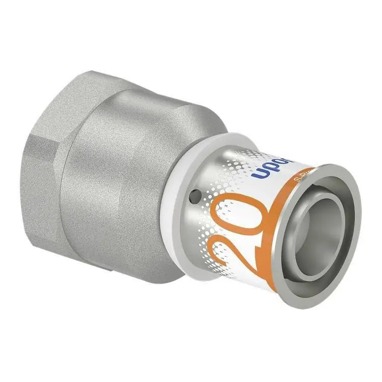 Leckagefreie Pressfitting Muffe 20 mm – 3/4" Uponor