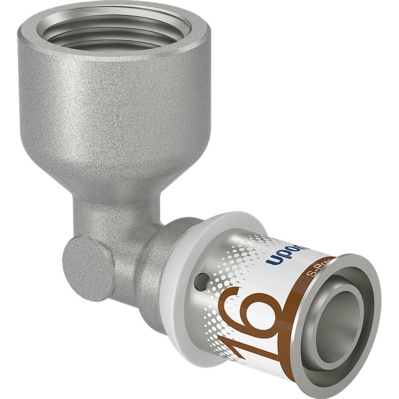 Pressfitting Winkelkupplung 16 mm – 1/2" Uponor