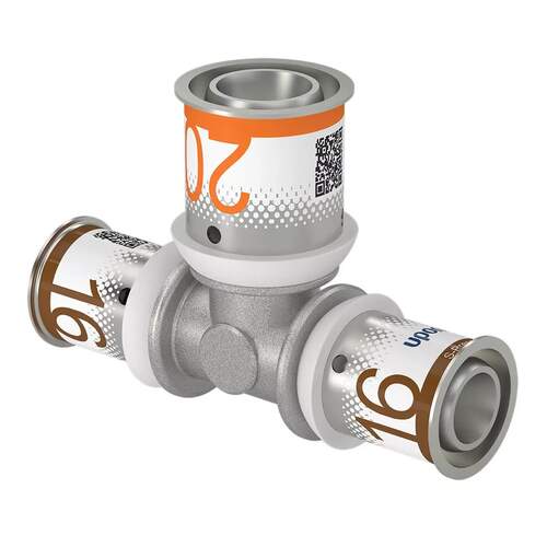 Uponor S-Press Plus T-stuk verlopend voor MLC