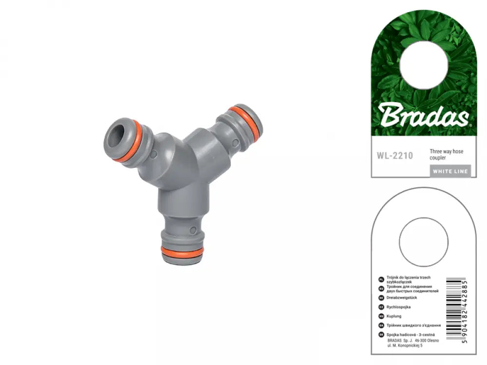 Bradas WHITE LINE Kupplung für drei Anschlüsse Bradas