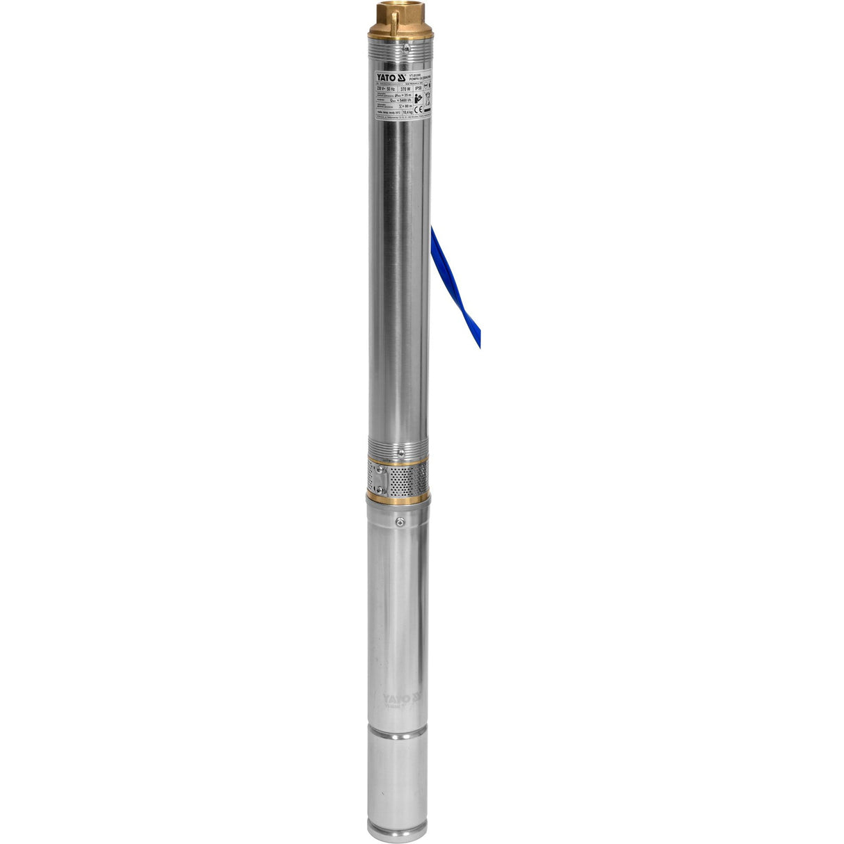 Yato 3-Zoll-Tiefbrunnenpumpe 370W aus Edelstahl für tiefe Brunnen