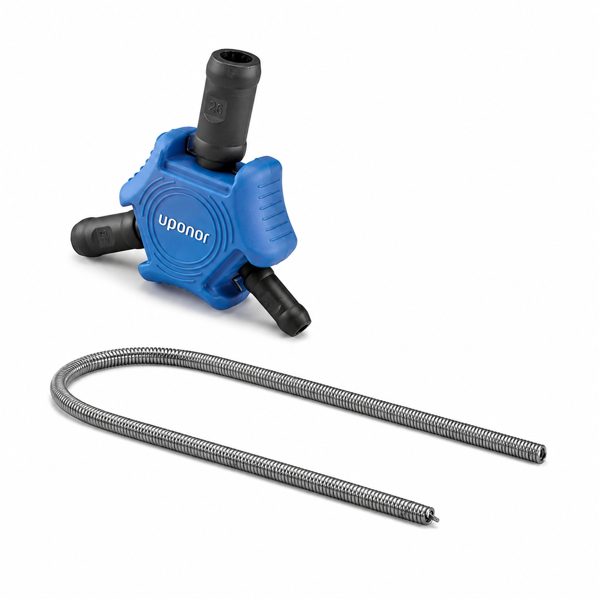 Uponor MLC Set – Innenbiegefeder 16/20/25 mm + Kombi-Entgrater 16/20/25 (Mehrschichtverbundrohr)