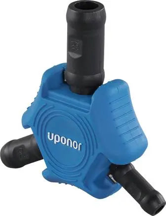 Handwerkzeug zum Entgraten und Kalibrieren von Uponor Mehrschichtverbundrohren.