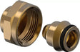 Uponor Vario Klemmring-Schraubverbinder PEX 16x1,8/2,0-G3/4" FT Eurokonus für zuverlässige Verbindungen in Heizungsanlagen.