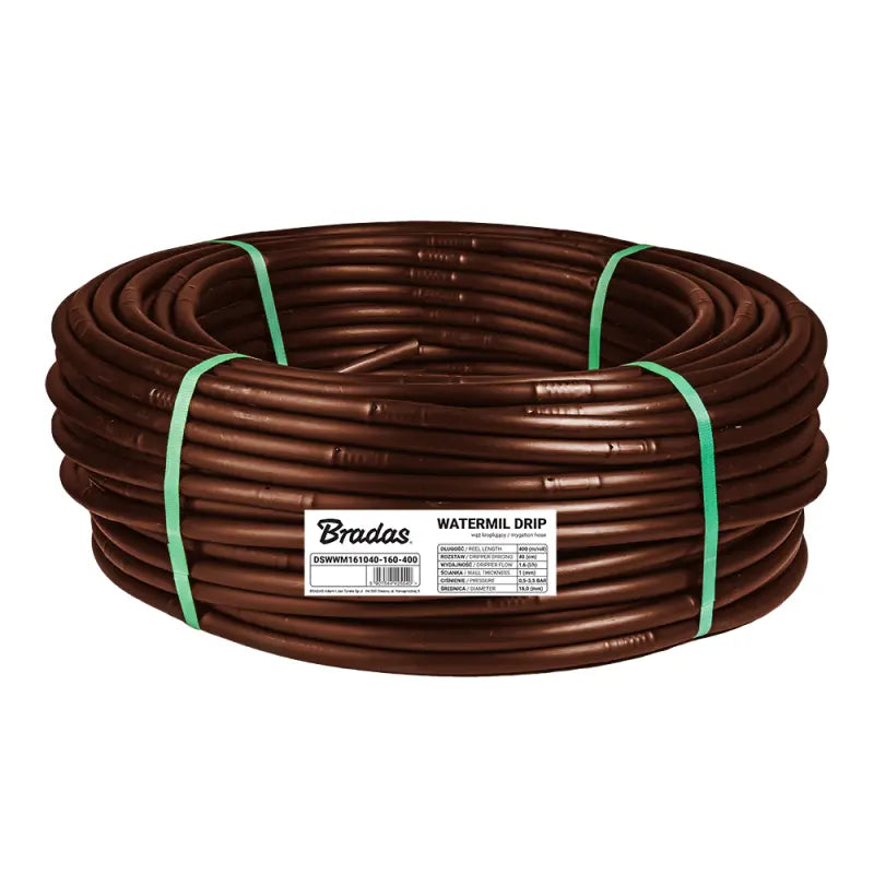 Bradas Tropfschlauch 16mm - Watermil Drip Brown - Installatie-shop.de
