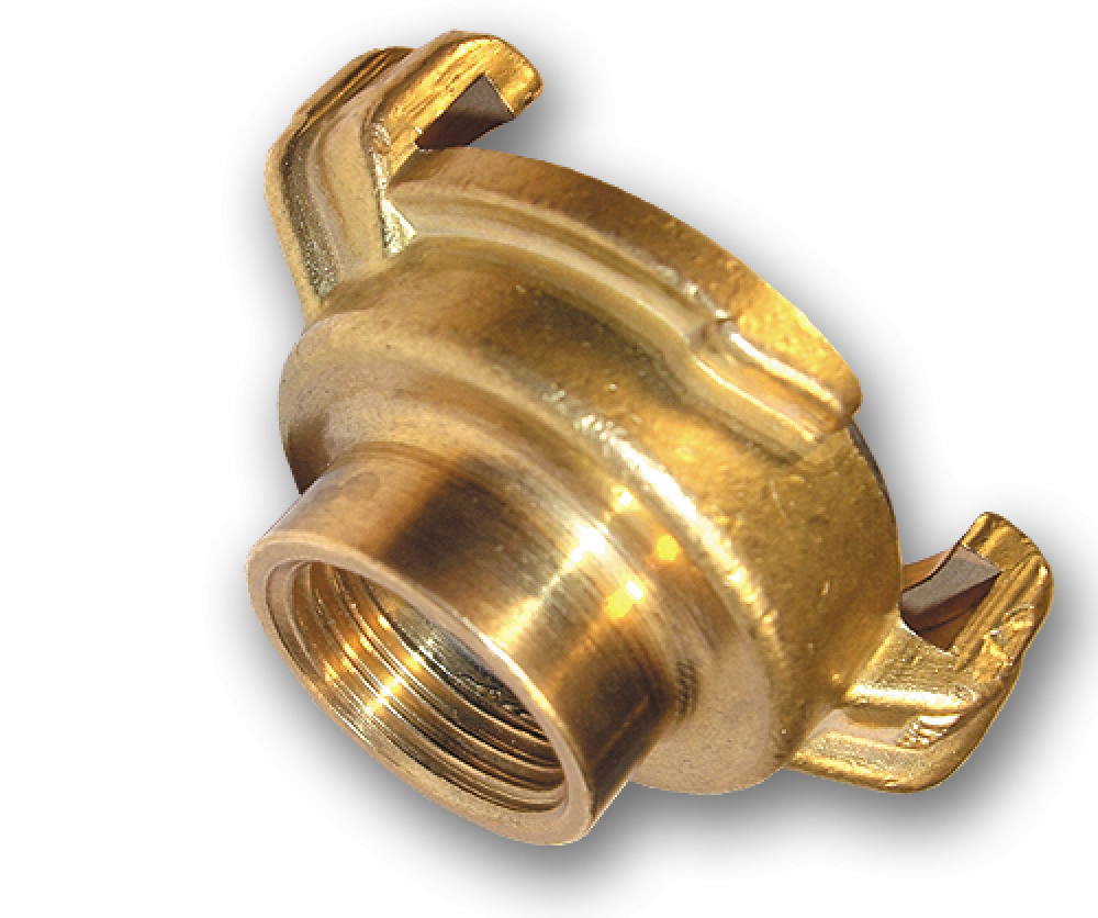 Geka Schnellkupplung 1/2" Innengewinde aus Messing für eine zuverlässige Wasserverbindung