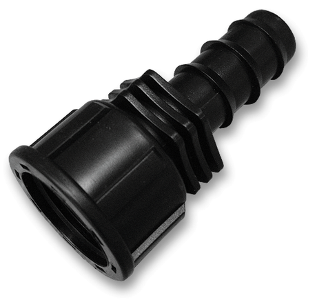 Bradas Schlauchtülle 16 mm mit 3/4" Innengewinde zur Verbindung von Tropfschläuchen