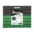 Bradas Knieschutzmatte schwarz/grün 40x30 cm