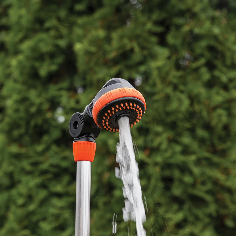 Leichte Gartendusche für den Außenbereich