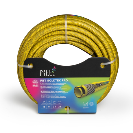 Fitt Goldtek Pro 1/2 Zoll Gartenschlauch gelb