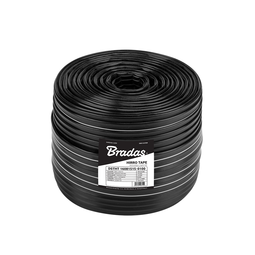 Bradas Druppeltape Hirro 16 mm 100 meter