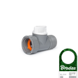 Bradas klep 3/4 inch met binnendraad en buitendraad