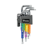 Bradas lange Torx sleutelset T10-T50 9-delig