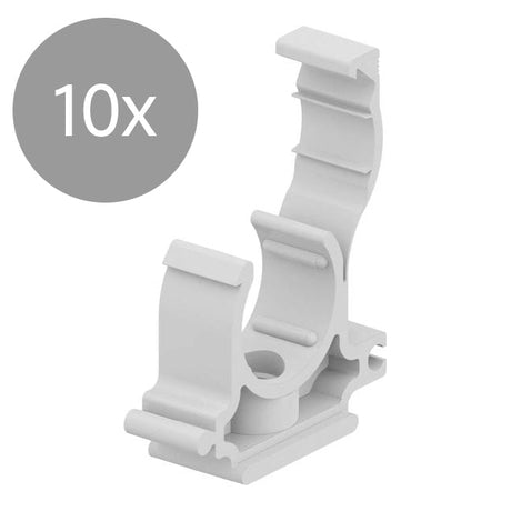 100er-Pack Uponor Uni Pipe Plus Schellen 32 mm weiß