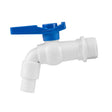 Bradas Kunststoff-Wasserhahn mit 19 mm (3/4") Innengewindeanschluss Bradas