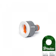 Bradas WHITE LINE Hahnadapter 25 mm (1") auf 19 mm (3/4") mit Schnellkupplung.