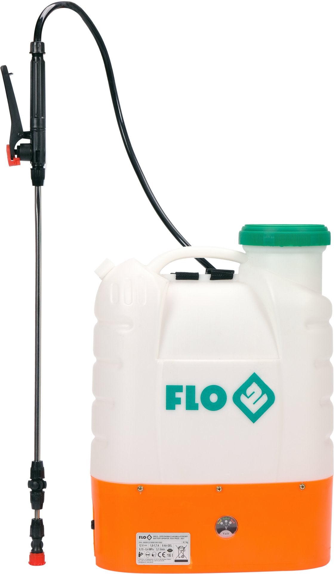 Accu drukspuit 16 liter met draagriemen