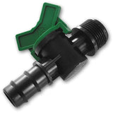 Bradas klep 1/2 buitendraad 20 mm