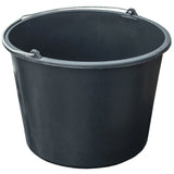 Berdal Gripline Bouwemmer Zwart - 20 Liter met ergonomische grip en duurzaam ontwerp voor zware klussen.