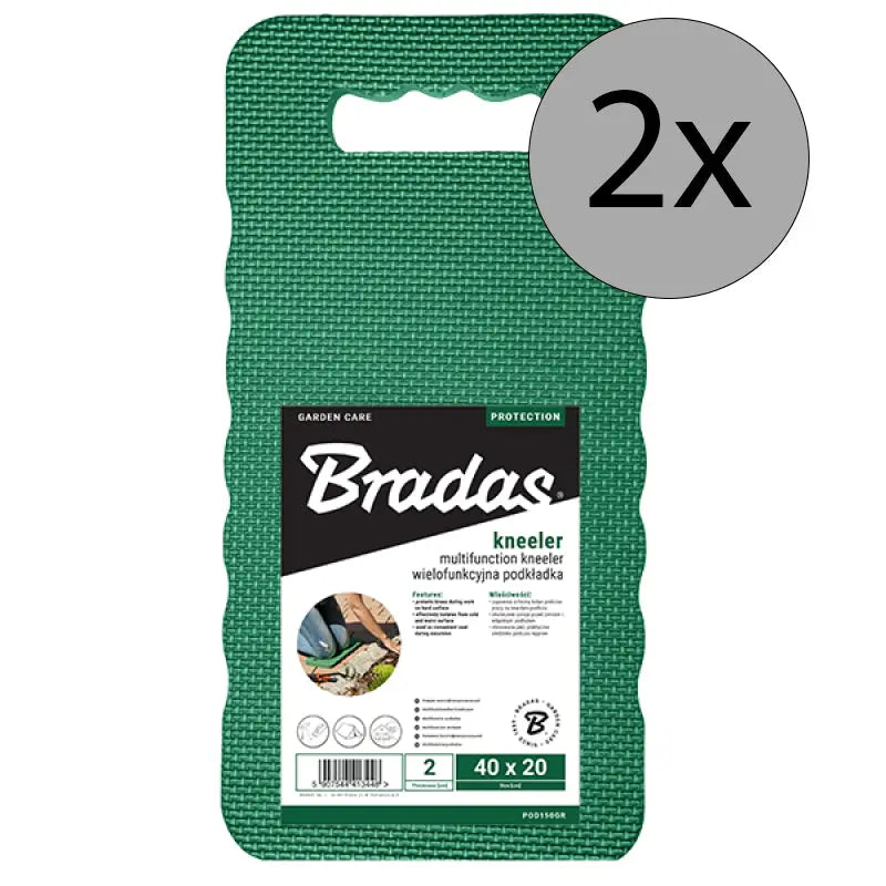 Bradas Multifunktionale Knieunterlage 2 Stück Orange 40x20x2 cm – Kniekissen Garten – Knieschoner – Gartenarbeit – Knielstütze – Knieschutz Handwerk – Knielkissen – Geschenk Garten – Geschenk für Männer – Geschenk für Frauen – Geschenk für Männer Installatie-shop.nl