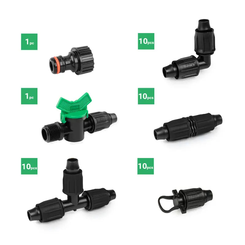 42-delige Bradas QJ set voor 16mm druppelleiding