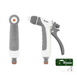 Bradas WHITE LINE Verstellbare Spritzpistole mit Softgriff und 3-in-1-Funktionen.