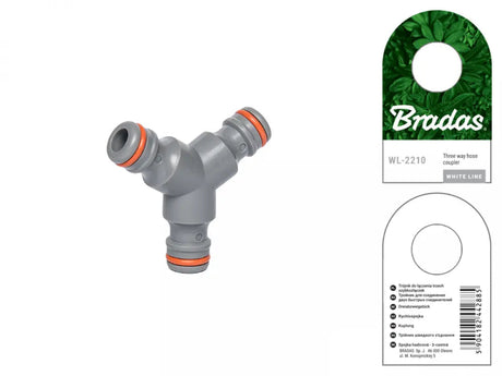 Bradas WHITE LINE Kupplung für drei Anschlüsse Bradas