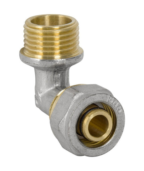 90 graden bochtfitting met G-schroefdraad
