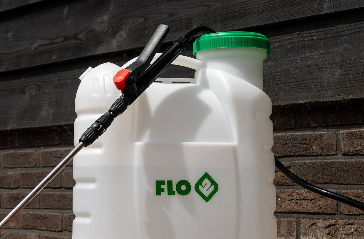 Flo Elektrische Rückenspritze - Drucksprüher 16L inklusive 8-Ah-Akku 