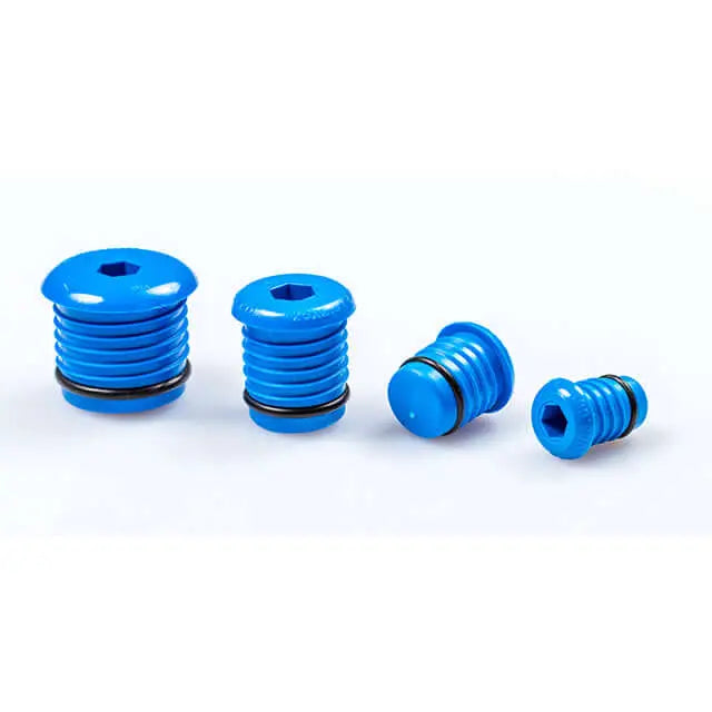 Diamond Prüfstopfen 20 mm blau