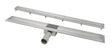 Inbouw douchegoot RVS 700 mm met tegelrooster