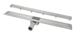 Inbouw douchegoot RVS 700 mm met tegelrooster