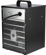Elektrischer Heizlüfter mit IP24-Schutz und 400 V Anschluss