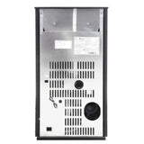Ferretti Milano pelletkachel zwart met display en glasdeur