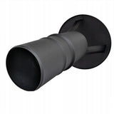 Schornsteinaufsatz 80 mm schwarz von oben gesehen