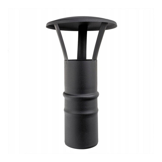 Darco SPKP Schornsteinaufsatz 80 mm schwarz – Vorderansicht
