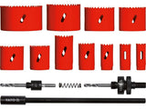 Lochsägen-Set mit progressiver Zahnaufteilung für effizientes Bohren – Yato