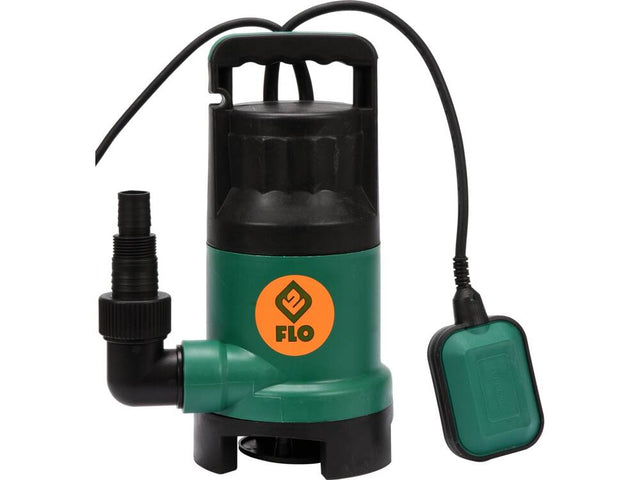 Flo Tauchpumpe 1100W für Schmutzwasser mit automatischem Schwimmerschalter