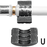 Kompakte Yato U-Profil Handpresszange für zuverlässige Verbindungen